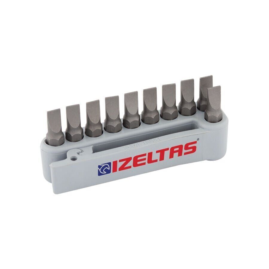 İzeltaş 4810 00 1265 Düz Bits Uç Takımı 1.2x6.5 mm 10 Parça