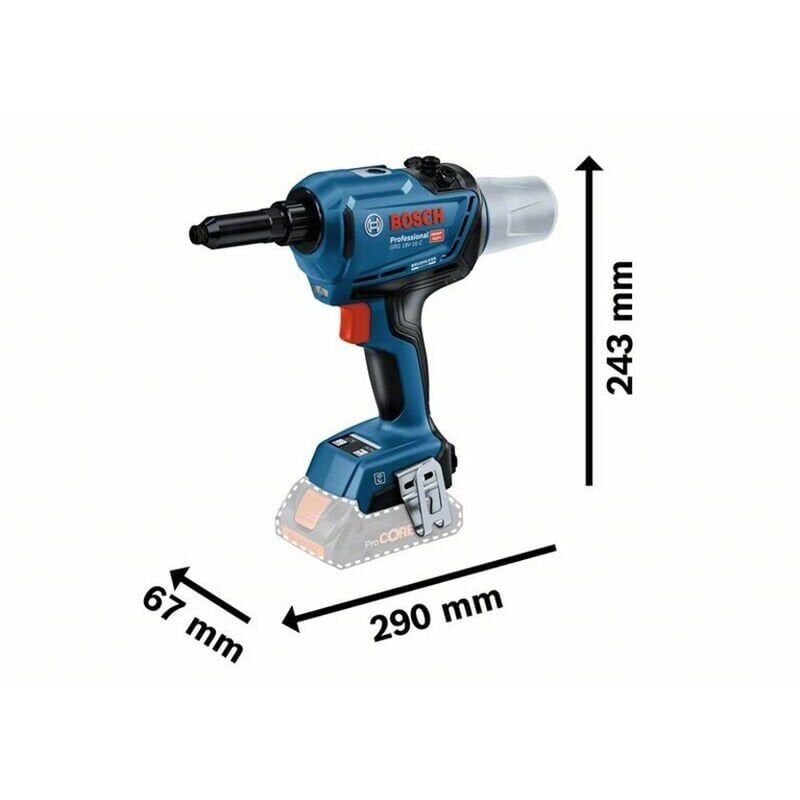 Bosch GRG 18V-16 C Akülü Perçin Tabancası 18V 4 Ah